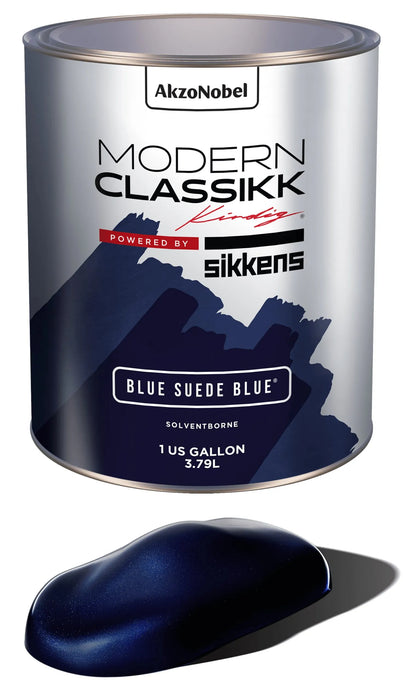 Solventborne Basecoat, Blue Suede Blue, Gallon