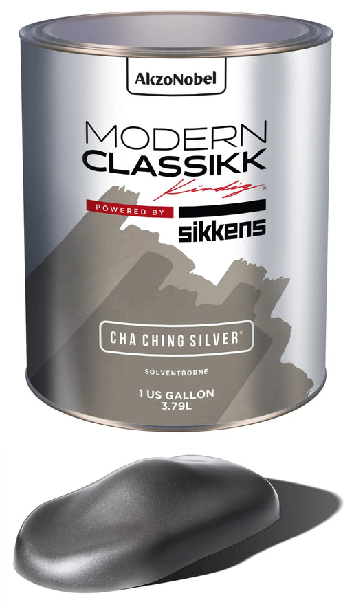 Solventborne Basecoat, Cha Ching Silver, Quart
