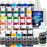 30 Color Transparent Airbrush Paint Set, 2 oz. Bottles