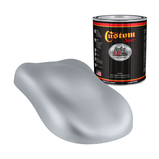 Military Flatz 595-36300 Aircraft Gray - 2K Urethane Flat Automotive Paint - Quart