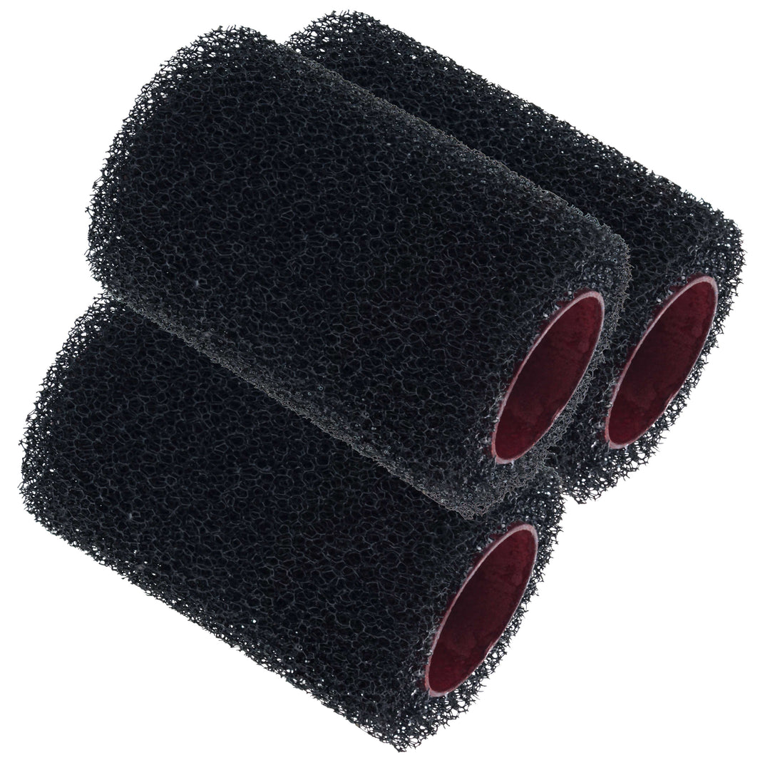 4" x 1/4" Textured Bed Liner Roller Covers (Pack of 3), For Roll-On Custom Coat Truck Bedliner Coating Application