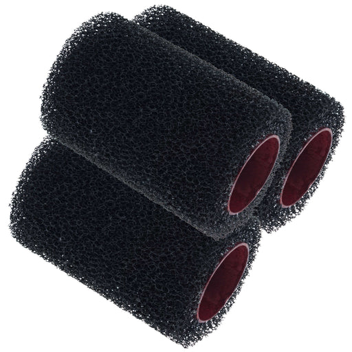 Custom Shop 4" x 1/4" Textured Bed Liner Roller Covers (Pack of 3), For Roll-On Custom Coat Truck Bedliner Coating Application