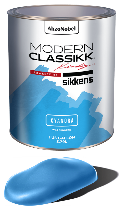 Waterborne Basecoat, Cyanora, Gallon