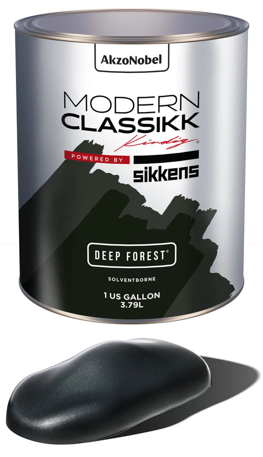Solventborne Basecoat, Deep Forest, Gallon