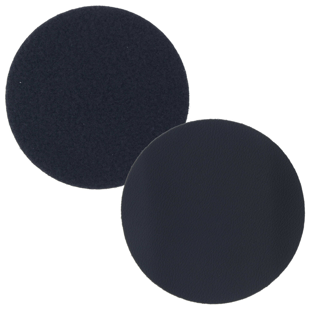 Pro Series 6" Round Hand Sanding Block Adaptor Sheets to Convert Hook & Loop Sanding Block Pads to PSA Sticky Pads, 2 Sheet Pack