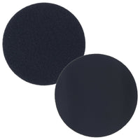 Pro Series 6" Round Hand Sanding Block Adaptor Sheets to Convert Hook & Loop Sanding Block Pads to PSA Sticky Pads, 2 Sheet Pack