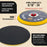 Dura-Gold Pro Series 6" PSA DA Sander Backing Plate Pad - Flexible, Dual-Action Random Orbital Sanding Pad, Self-Adhesive Stickyback Sandpaper Discs