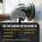 Dura-Gold Pro Series 6" PSA DA Sander Backing Plate Pad - Flexible, Dual-Action Random Orbital Sanding Pad, Self-Adhesive Stickyback Sandpaper Discs