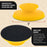 Dura-Gold Pro Series 5" Round-Shaped Hand Sanding Block Pad for Hook & Loop, PSA 5" DA Sanding Discs, 2 Pack, Conversion Adapter Pad for PSA Sandpaper