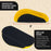 Dura-Gold Pro Series 6" Mouse-Shaped Hand Sanding Block Pad for Hook & Loop, PSA 6" DA Sanding Discs, 2 Pack, Conversion Adapter Pad for PSA Sandpaper