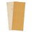 40 Grit - 1/3 Sheet Size Wood Workers Gold, 3-2/3" x 9" with Hook & Loop Backing - Box of 12 Sheets - Jitterbug Sander