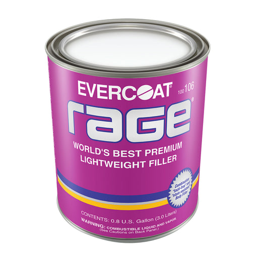 Rage - Premium Lightweight Body Filler, 1 Gallon
