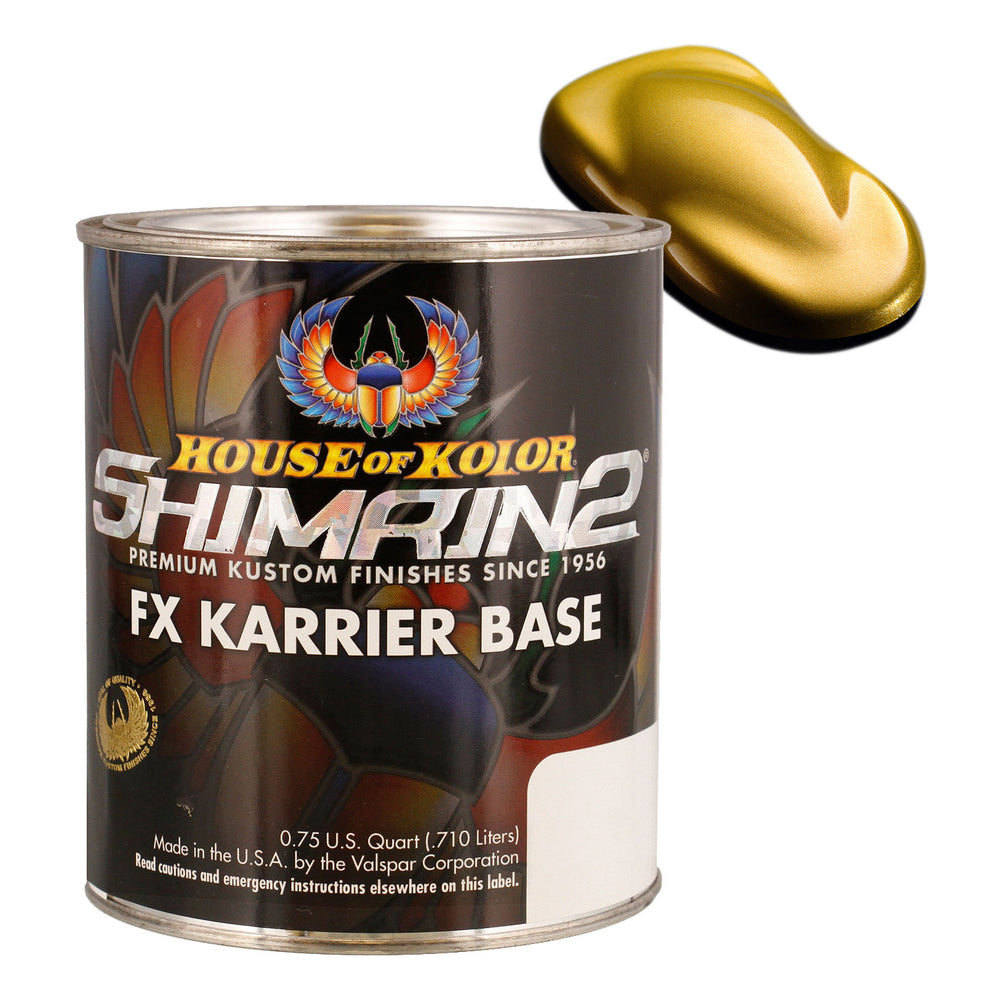 Solar Gold - Shimrin2 (2nd Gen) Fx Karrier Basecoat, 1 Quart House of Kolor