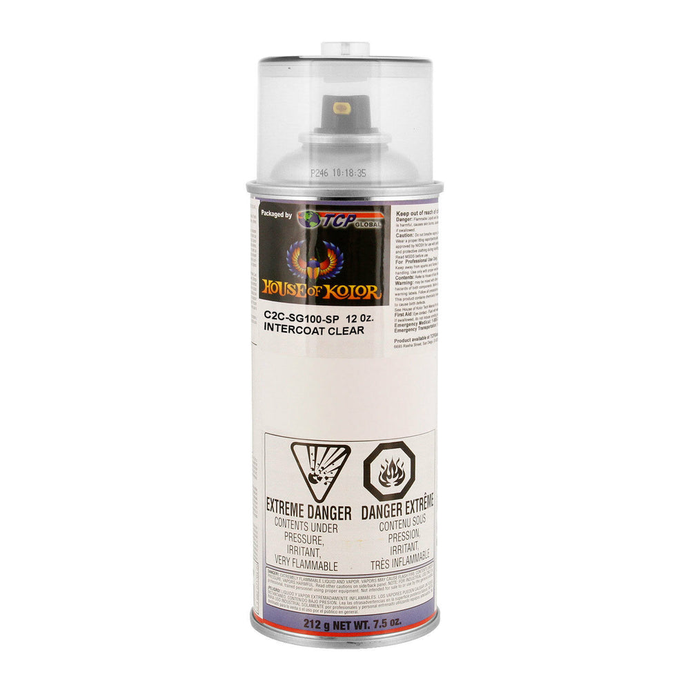 Intercoat Klear Midcoat Clearcoat Low VOC, 1-Spray Can
