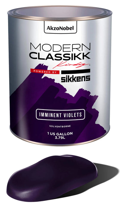 Solventborne Basecoat, Imminent Violets, Quart