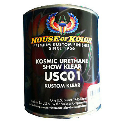 Kosmic Urethane Show Klear Low VOC Clearcoat, 1 Quart House of Kolor