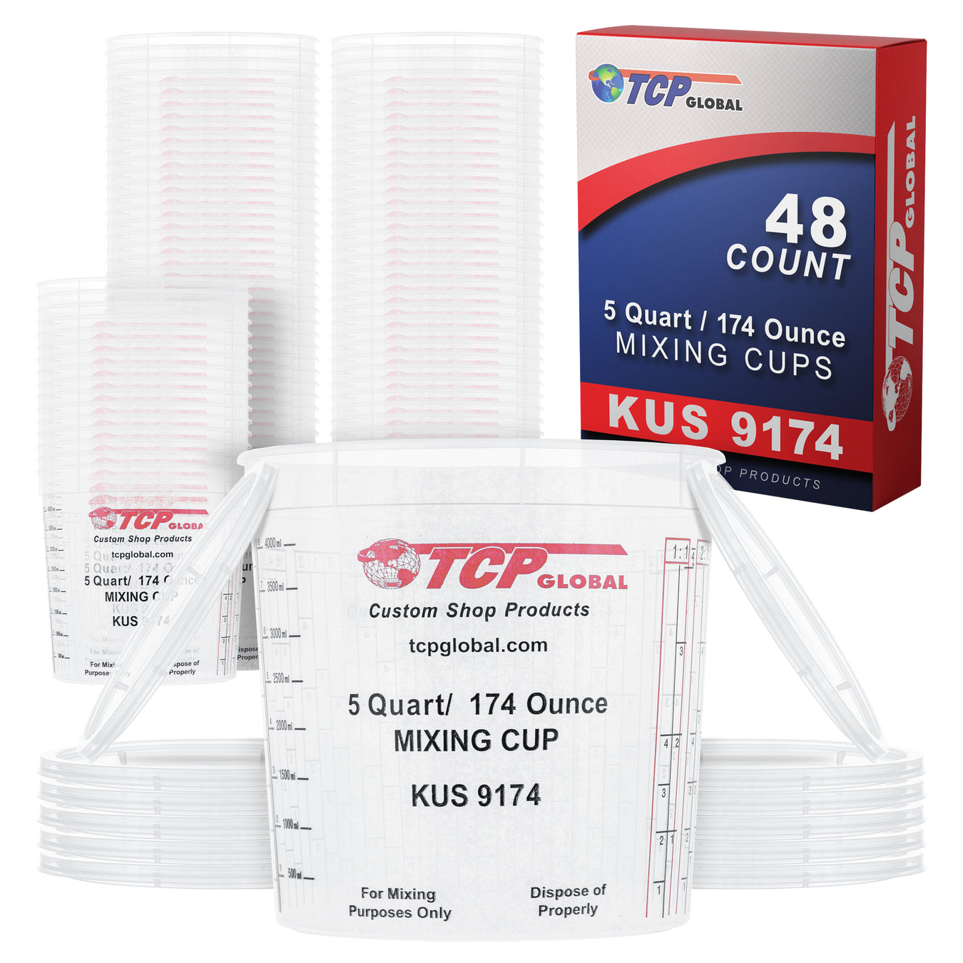 Mixing Containers - 5 Quart