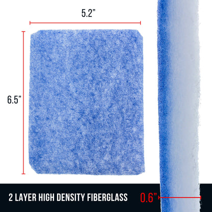 Hobby Airbrush Spray Booth Filter Set, Fits Master B100