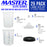 Master Paint System MPS Disposable Paint Spray Gun Cup Liners and Lid System, 25 Pack Large Size 27 Ounce (800ml) Kit