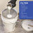 Stainless Steel Paint Strainer, 2 Pack - Fits Over 5 Gallon Paint Bucket Cans, Strains Filters Removes Debris, Particles, Impurities From Coating and