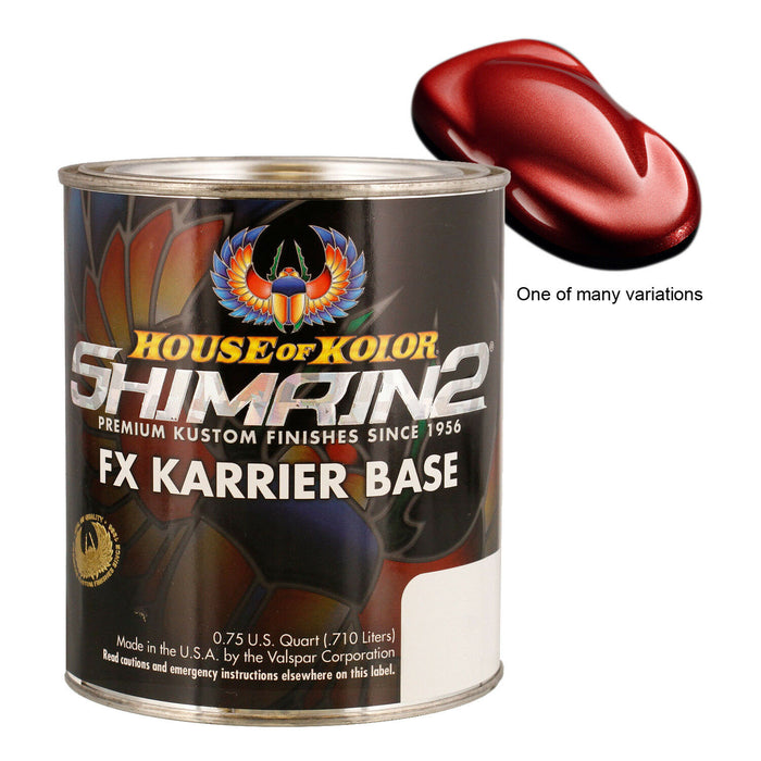 Meteor Maroon - Shimrin2 (2nd Gen) Fx Karrier Basecoat, 1 Quart House of Kolor