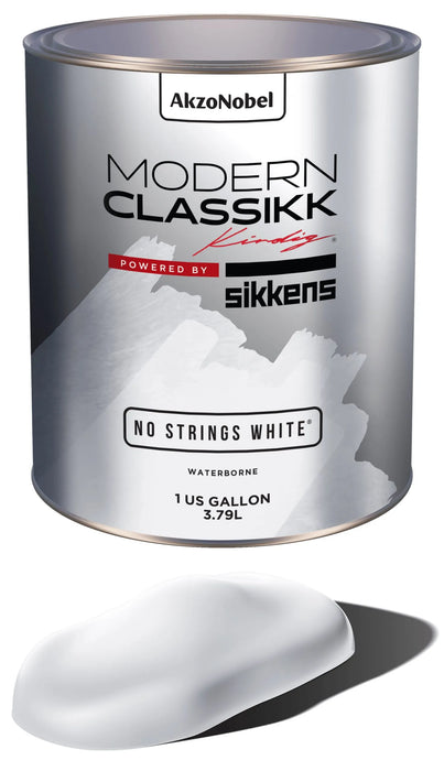 Waterborne Basecoat, No Strings White, Gallon