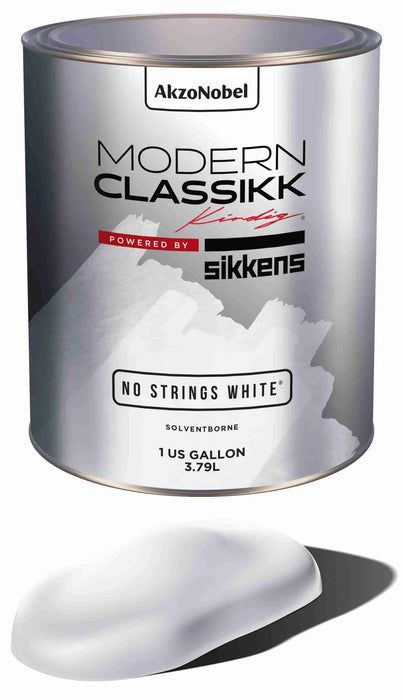 Solventborne Basecoat, No Strings White, Quart