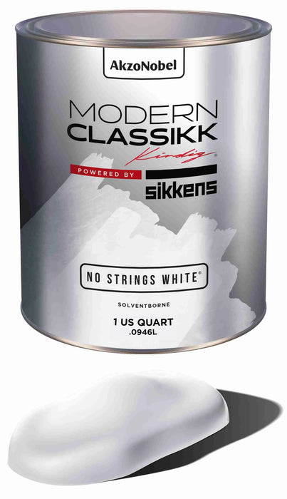 Solventborne Basecoat, No Strings White, Quart