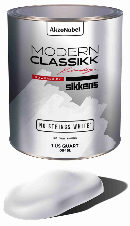 Solventborne Basecoat, No Strings White, Quart
