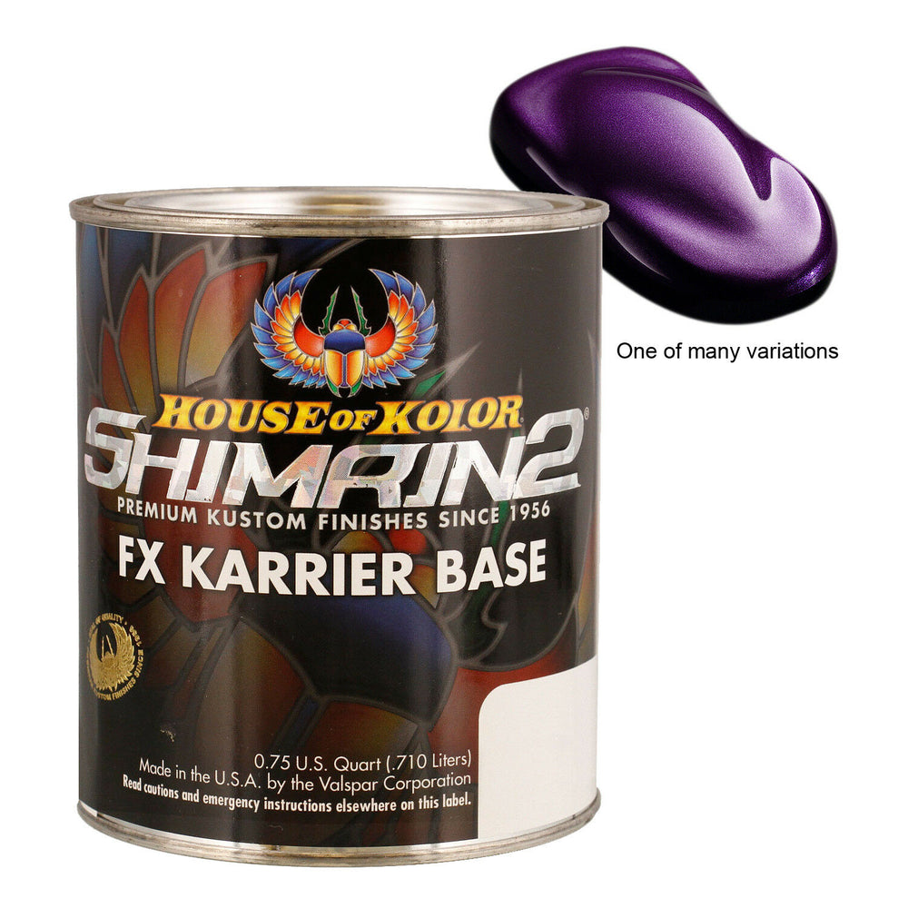 Pavo Purple - Shimrin2 (2nd Gen) Fx Karrier Basecoat, 1 Quart House of Kolor
