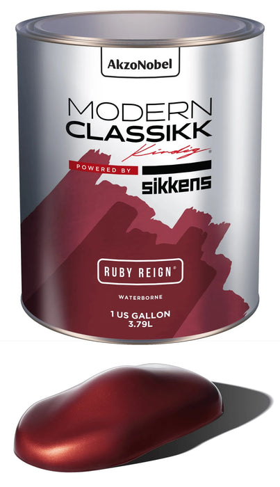 Waterborne Basecoat, Ruby Reign, Gallon