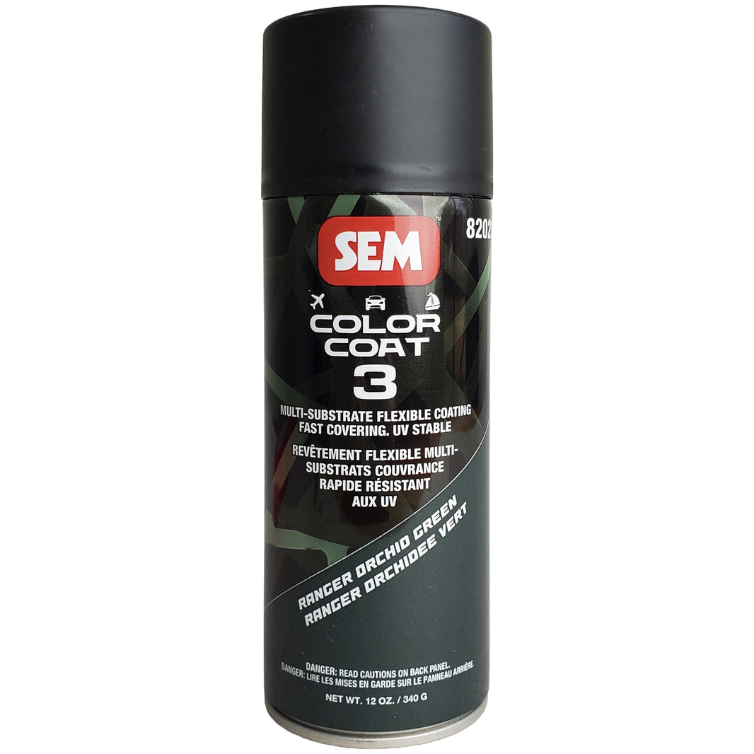 Color Coat 3 Ranger Orchid Green - Multi-Substrate Flexible Coating, 12oz, Aerosol