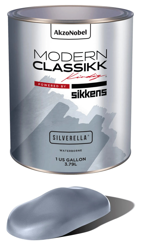 Waterborne Basecoat, Silverella, Quart