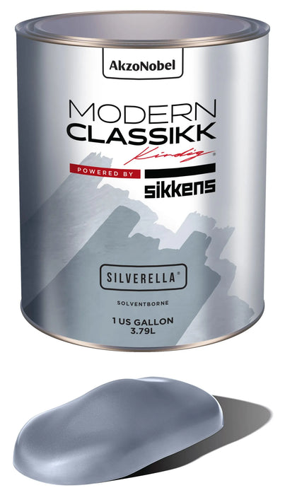 Solventborne Basecoat, Silverella, Quart