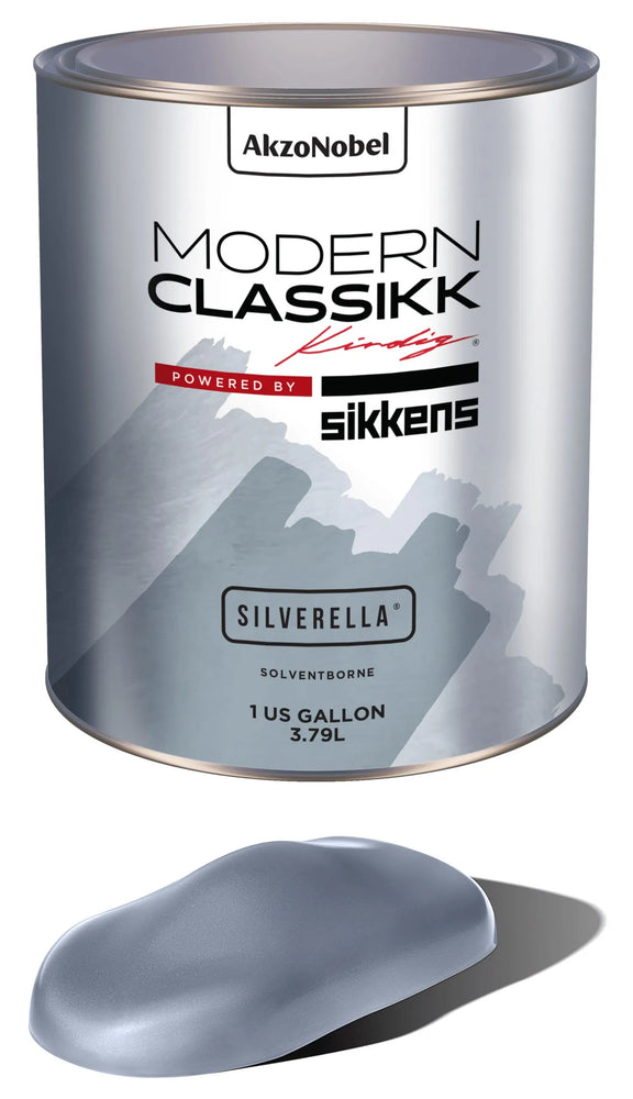 Solventborne Basecoat, Silverella, Gallon