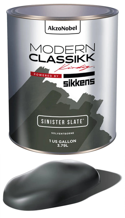 Solventborne Basecoat, Sinister Slate, Gallon