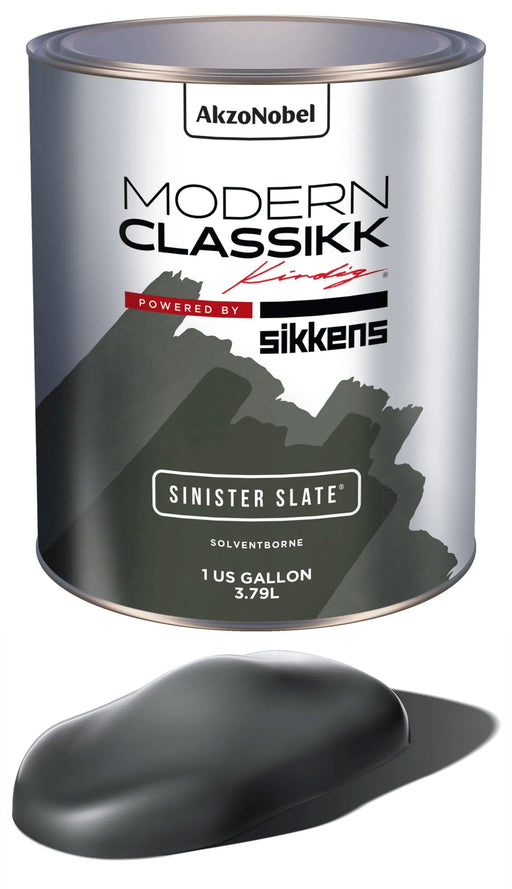 Solventborne Basecoat, Sinister Slate, Gallon
