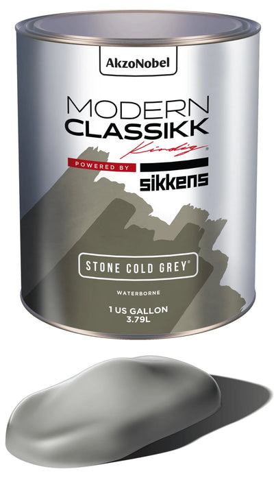 Waterborne Basecoat, Stone Cold Grey, Gallon