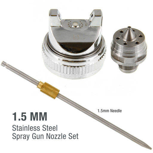 1.5 Needle, Nozzle, Air Cap Set for The G6600 Series Spray Gun