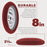 8" Red Foam Buffing Pad Extra Coarse Cutting Polish Hook and Loop Backing - Buffing Pad for Automotive, Marine, Truck, RV & Compound Cutting