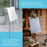 66" High Gallery Silver Metal Display Easel (10 Pack) - Large Adjustable Height Portable Easel Stand, Sign Display, Holds 25 lbs - Floor & Tabletop Easels, Painting Stand