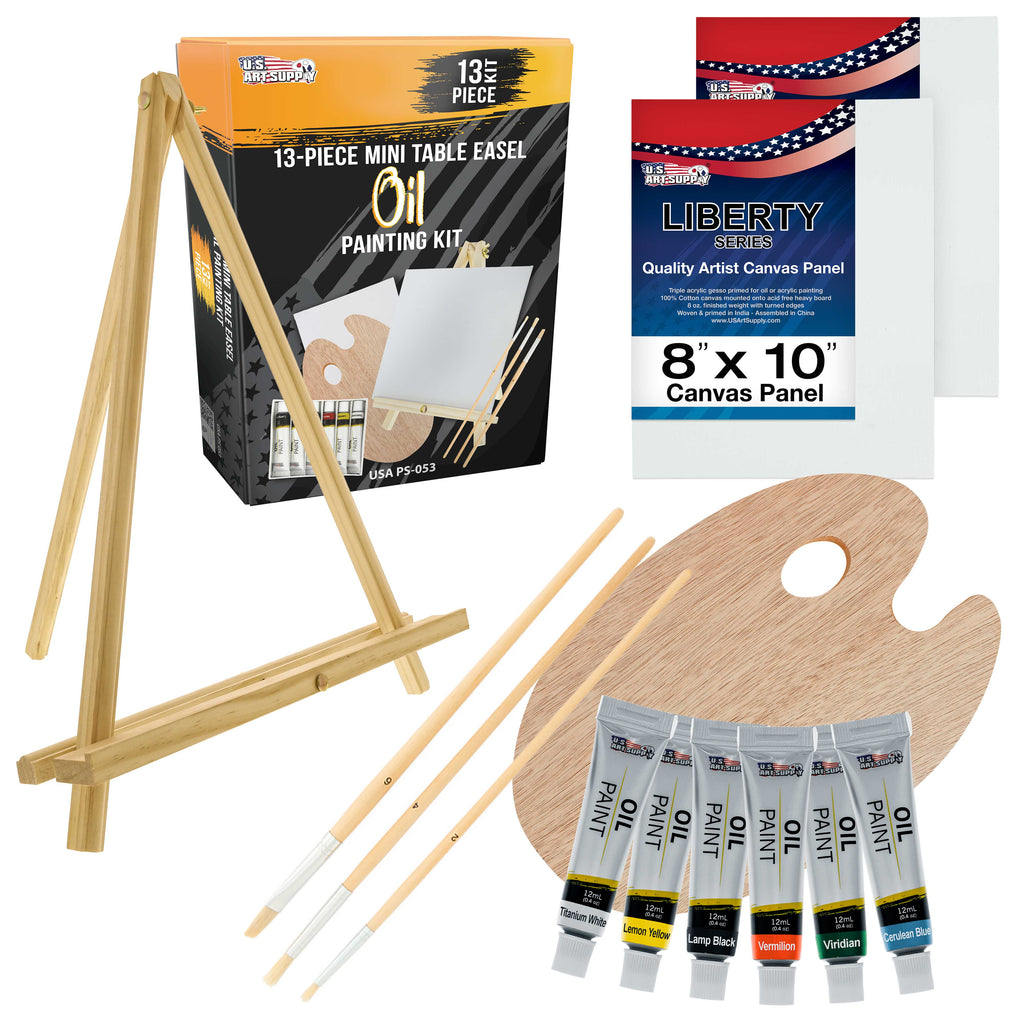 139Pc Deluxe Artist Painting Set with Aluminum hotsell and Wood Easels, Paint and Access