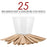 Pouring Masters 2 Ounce (60ml) Graduated Plastic Measuring Cups (50 Clear Cups & 25 Mixing Sticks) - OZ, ML Measurements, Acrylic Paint, Resin, Epoxy