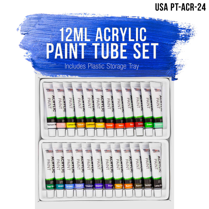 Acrylic Paint Tube, 120 ml, Sky Blue | Bundle of 10 Each