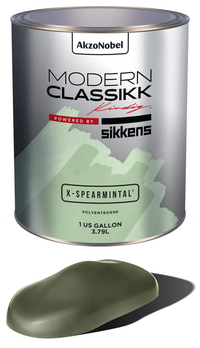 Solventborne Basecoat, X-Spearmintal, Gallon