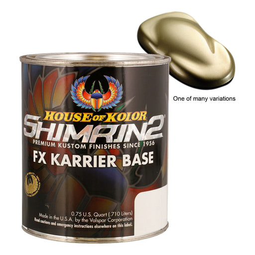 Zenith Gold - Shimrin2 (2nd Gen) Fx Karrier Basecoat, 1 Quart House of Kolor