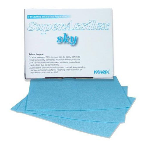 Eagle Abrasives 191-1508 - Super Assilex Sky Sheets - 25 Sheets/ Box