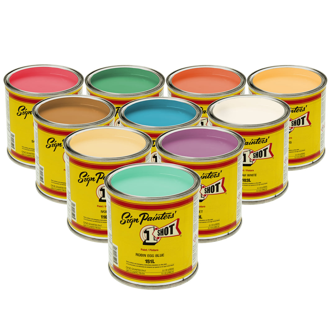 Pastel 10 Color Enamel Kit, 1/4 Pint