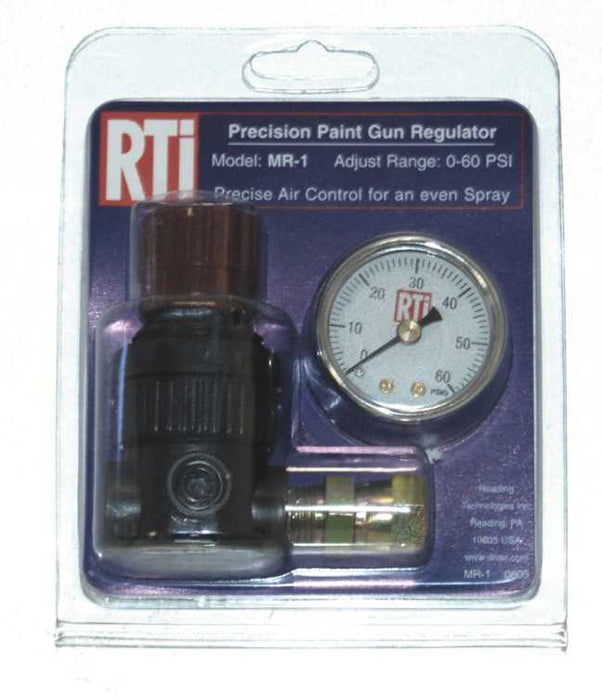 New Rti Paint Spray Gun Air Regulator-Micrometer with Gauge HVLP Auto Car Trap